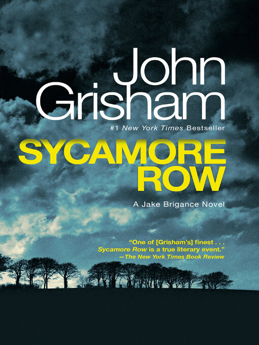 Title details for Sycamore Row by John Grisham - Wait list